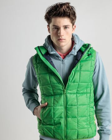 GREEN MEN'S VEST 1D25SS7000SL1600
