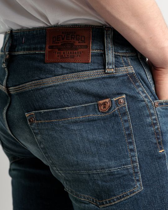 INDIGO MEN'S JEANS - FRANK 25203 1J25SS0003LP1882ST