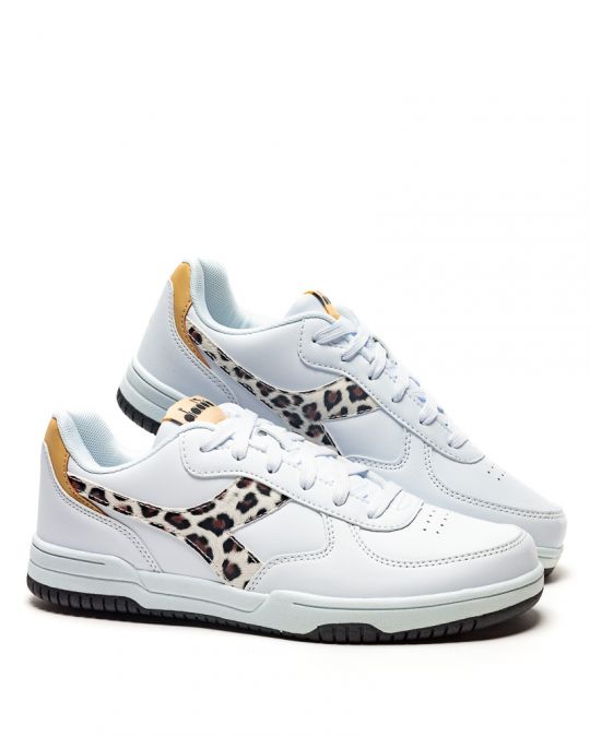 DIADORA WOMEN'S SNEAKERS - RAPTOR LOW LEOPARD DD-101179741 23FW WN