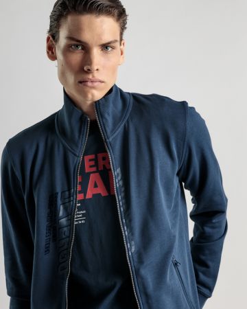 BLUE MEN'S PULLOVER 1D25SS4071KA0705