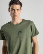 KHAKI MEN'S T-SHIRT