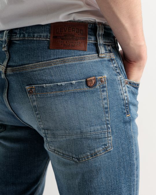 INDIGO MEN'S JEANS - FRANK 25201 1J25SS0003LP3464ST