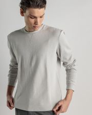 GREY MEN'S LONGSLEEVE T-SHIRT