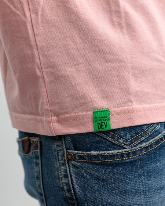 PINK MEN'S T-SHIRT 1D25SS4057SS0105