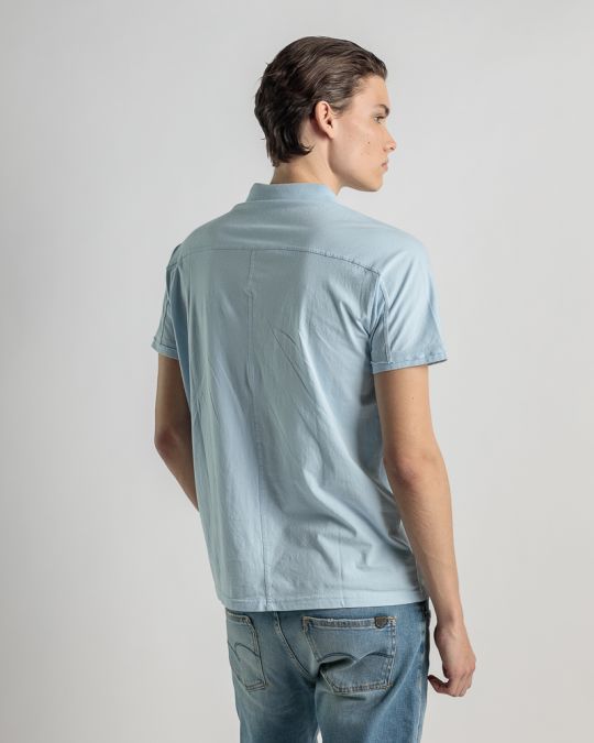 BLUE MEN'S T-SHIRT 1D25SS4034SS0124