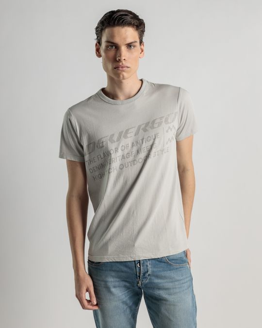 GREY MEN'S T-SHIRT 1D25SS4046SS0105