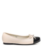 BEIGE WOMEN'S BALLET FLATS - BABETTE
