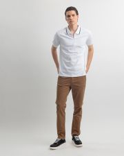 WHITE MEN'S T-SHIRT