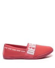 RED WOMEN'S SLIP-ON SHOES - MALIBU