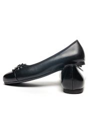 BLACK WOMEN'S BALLET FLATS - BABETTE