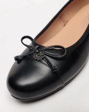 BLACK WOMEN'S BALLET FLATS - BABETTE