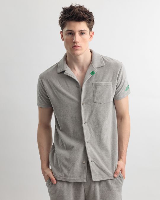 GREY MEN'S SHIRT 1D25SS5003SS0705