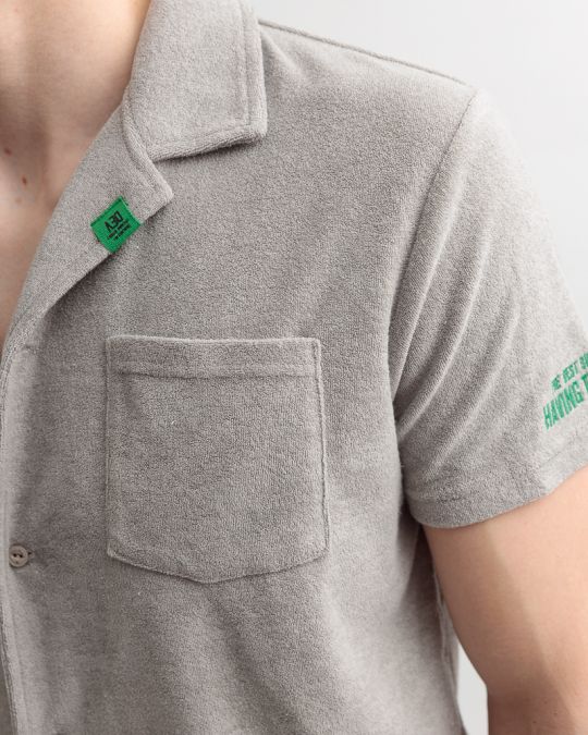 GREY MEN'S SHIRT 1D25SS5003SS0705