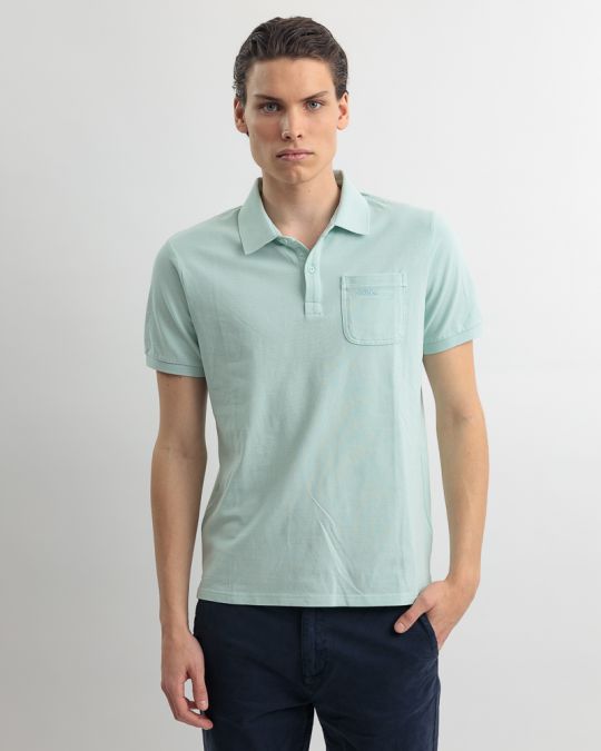 BLUE MEN'S T-SHIRT 1D25SS4052SS2406