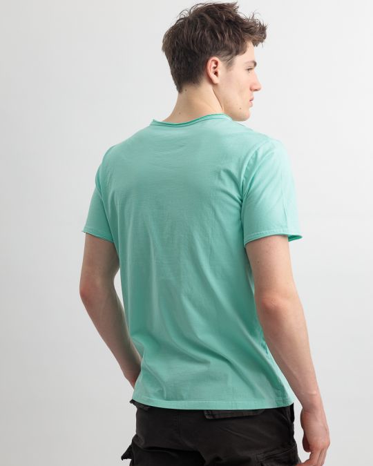 GREEN MEN'S T-SHIRT 1D25SS4063SS0106