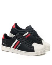 BLACK MEN'S SNEAKER - STAR