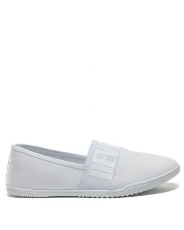 WHITE WOMEN'S SLIP-ON SHOES - MALIBU DE25SS5509LY AH