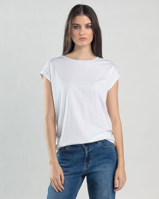 WHITE WOMEN'S TOP 2D25SS4518SL0105