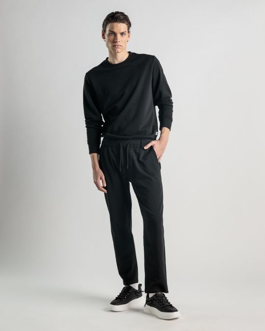 BLACK MEN'S SWEATPANTS 1D25SS1172LP0705