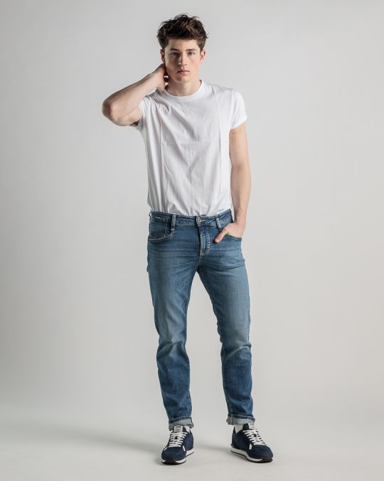 INDIGO MEN'S JEANS - FRANK 25201 1J25SS0003LP3464ST