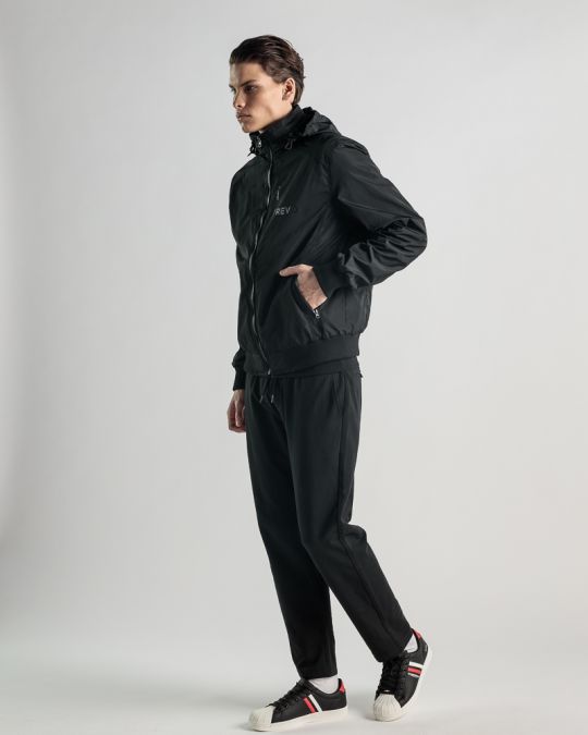 BLACK MEN'S TRANSITIONAL JACKET 1D25SS3002KA1600