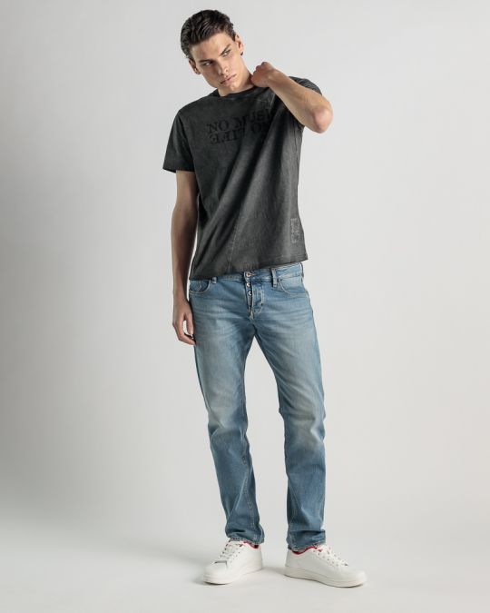 GREY MEN'S T-SHIRT 1D25SS4043SS0123