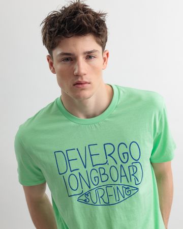 BEIGE MEN'S T-SHIRT 1D25SS4027SS3805