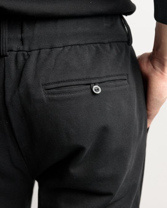 BLACK MEN'S SWEATPANTS 1D25SS1172LP0705