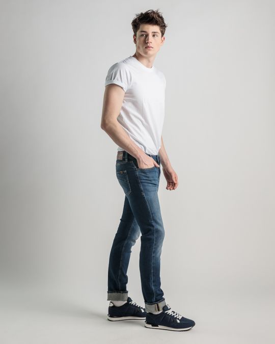 INDIGO MEN'S JEANS - NEW SLIM 25103 1J25SS0010LP5582ST