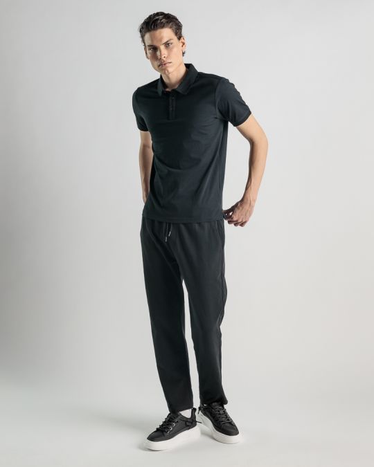 BLACK MEN'S T-SHIRT 1D25SS4031SS0105