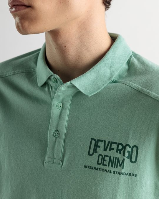 GREEN MEN'S T-SHIRT 1D25SS4034SS0124