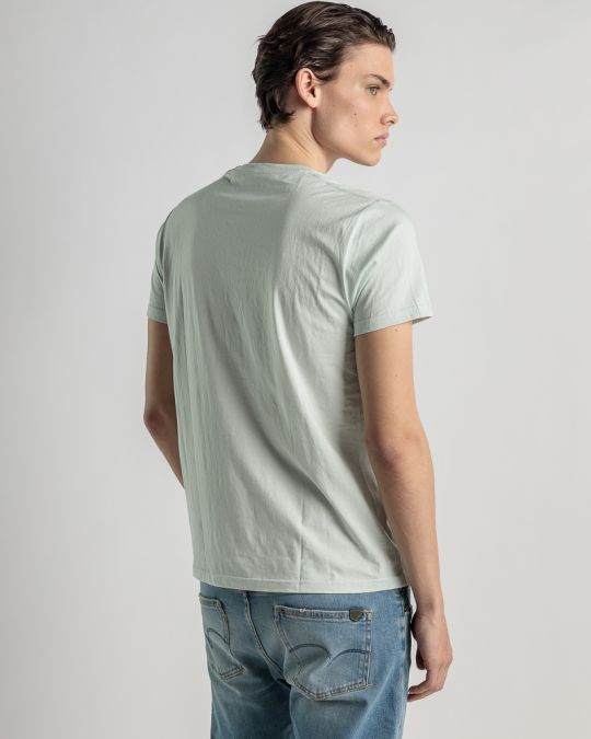 BLUE MEN'S T-SHIRT 1D25SS4060SS0105