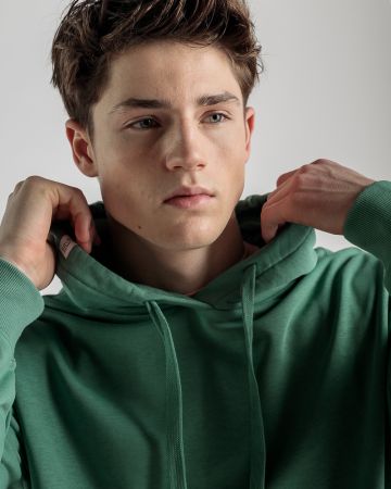 GREEN MEN'S PULLOVER 1D25SS4078LS0705