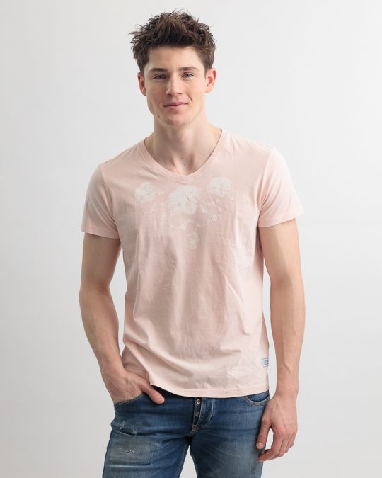 PINK MEN'S T-SHIRT 1D25SS4067SS0106