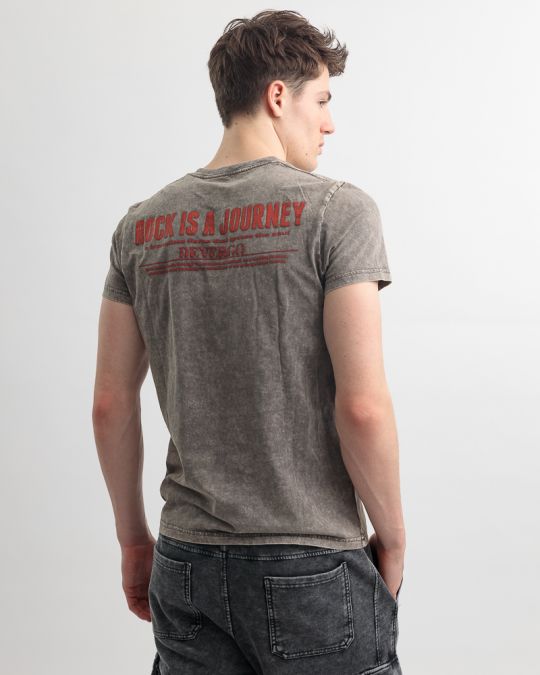 GREY MEN'S T-SHIRT 1D25SS4044SS0124