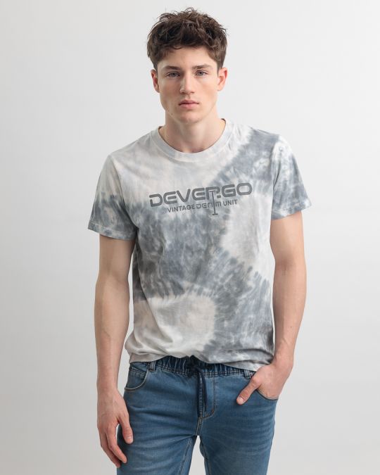 GREY MEN'S T-SHIRT 1D25SS4054SS0122