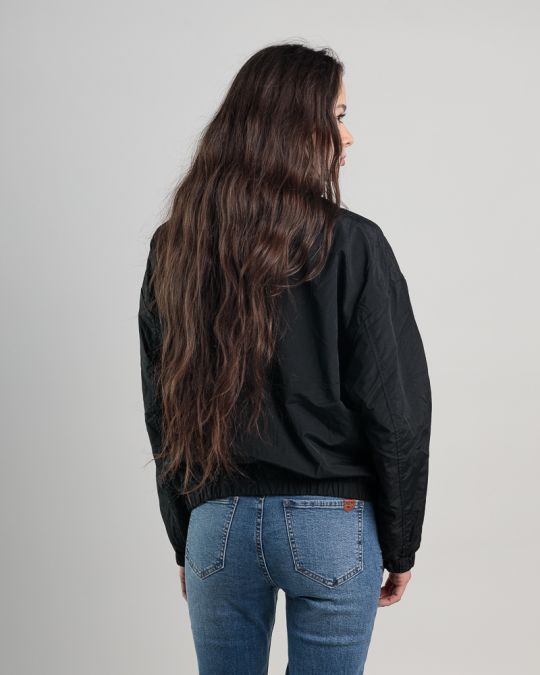 BLACK WOMEN'S TRANSITIONAL JACKET 2D25SS3500KA1600