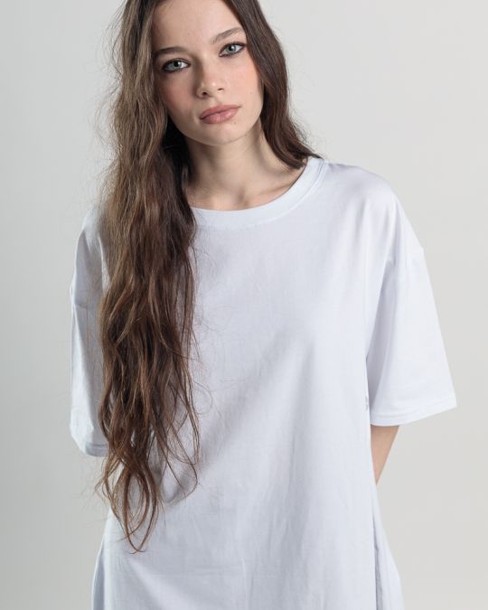 WHITE WOMEN'S T-SHIRT 2D25SS4566SS0205