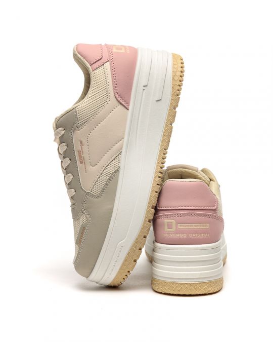 BEIGE WOMEN'S SNEAKERS - HANNA DE25SS5512ME UL