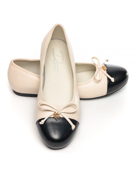 BEIGE WOMEN'S BALLET FLATS - BABETTE DE25SS5550PU RT
