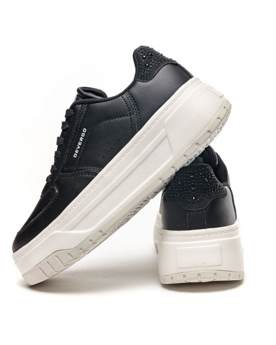 BLACK WOMEN'S SNEAKER - CHARLOTTE NEW DE25SS5503PU AD