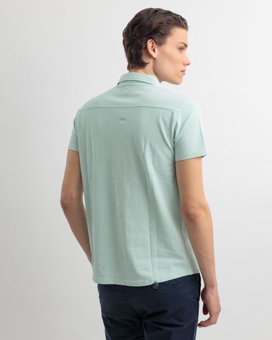 BLUE MEN'S SHIRT 1D25SS5002SS2406