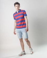 BLUE MEN'S T-SHIRT