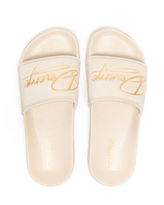 BEIGE WOMEN'S SLIDES - PETRA DE25SS2520EV SR