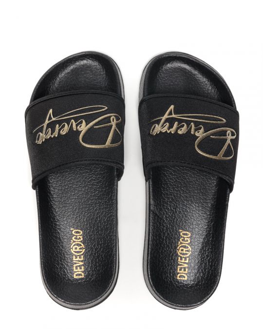 BLACK WOMEN'S SLIDES - PETRA DE25SS2520EV SR