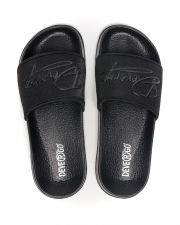 BLACK WOMEN'S SLIDES - PETRA