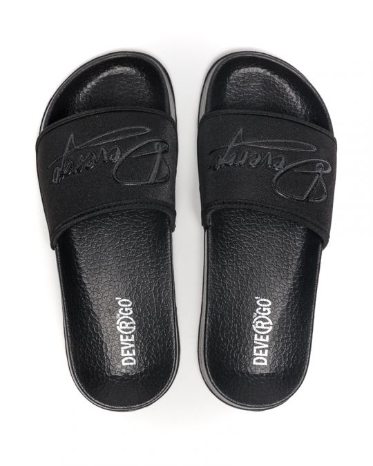 BLACK WOMEN'S SLIDES - PETRA DE25SS2520EV SR