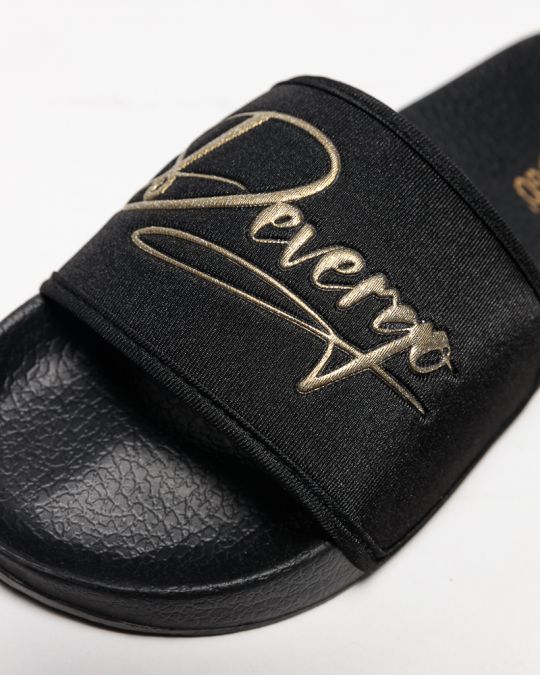 BLACK WOMEN'S SLIDES - PETRA DE25SS2520EV SR