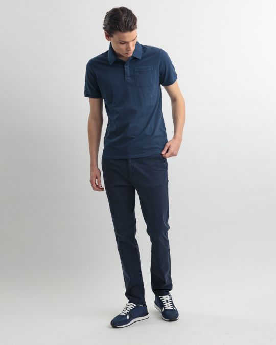 BLUE MEN'S T-SHIRT 1D25SS4052SS2406