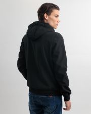 BLACK MEN'S TRANSITIONAL JACKET